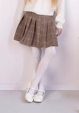 KNITTEX / RAJSTOPY DZIEWCZĘCE Z MIKROFIBRY W ROMBY DIAMORA JUNIOR DR2619 50 DEN - www.anstel.pl