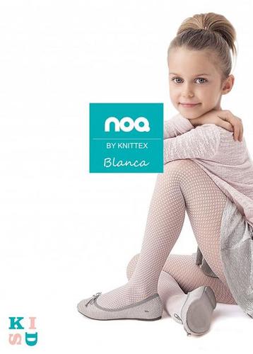 Dr1605 - wzorzyste rajstopy dziecięce blanca 20 den – knittex