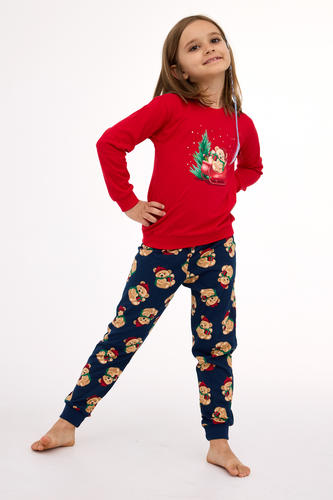 Piżama girl kids dr 594/186 teddy
