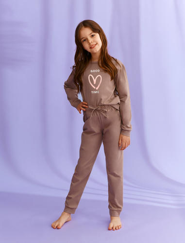 2645 piżama dziewczęca długa maya-homewear aw2021