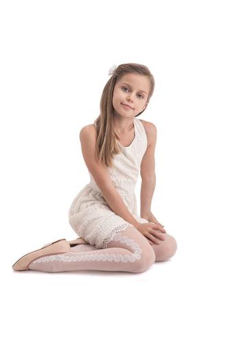 Dr1606 - wzorzyste rajstopy dziecięce fabiana, 20 den – knittex2016