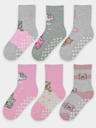 Skarpetki dziewczęce z abs sb007-g-03