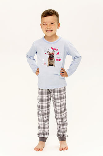 Piżama chłopięca ollie 3305 - kolekcja aw24/25