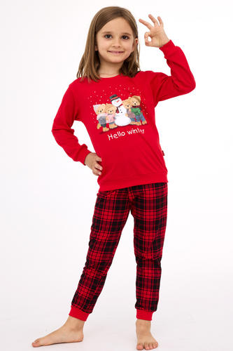 Piżama girl kids dr 594/185 winter