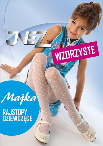 Rajstopy dziecięce wzór 104-150 majka