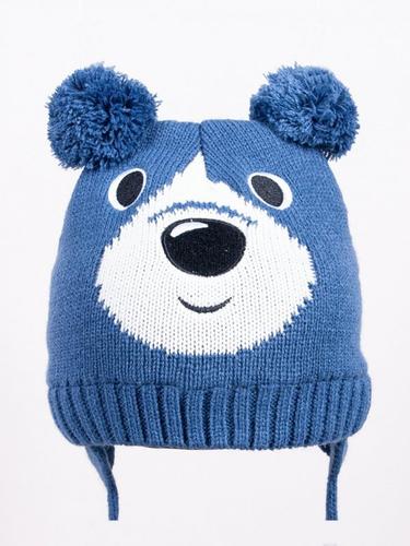 Czapka zimowa chłopięca podwójna czz-0429c
