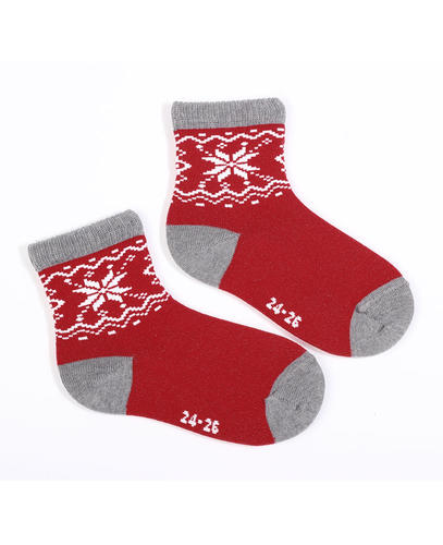 Skarpetki wzorowane dziewczęce 2-6 lat - w24.01p, u24.01p