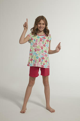 Piżama krótki rękaw 357/79 cactus