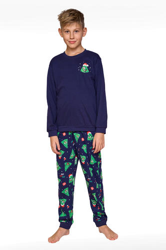 Piżama boy young 966/167 christmas tree
