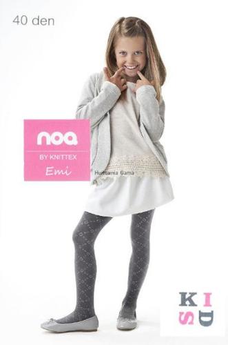 Dr1510 - wzorzyste rajstopy dziecięce emi, 40 den