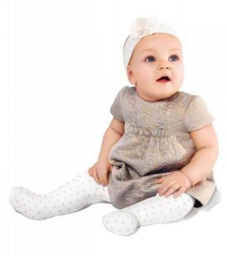 Dr1308 - dziecięce rajstopy z szerokim klinem lenka, 80 den