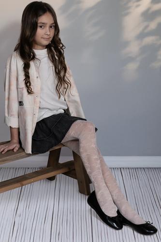 Dziewczęce rajstopy koronkowe lorena dr2608 20 den