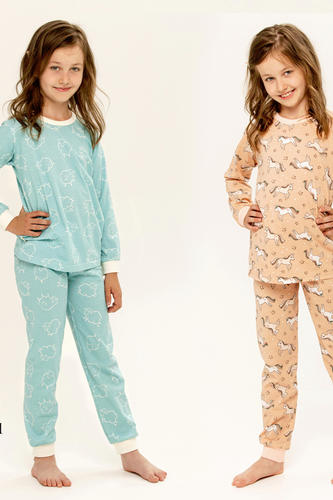 Piżama dziewczęca abi 3273 - kolekcja aw24/25