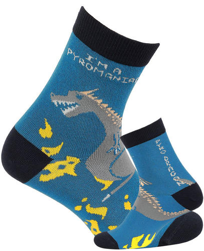 Skarpetki wzorowane chłopięce 6-11 lat – w34.p01, u34.p01