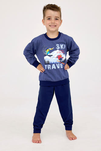 Piżama boy dr 477/158 ski